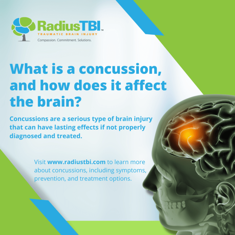 What is a concussion, and how does it effect the brain after car crash