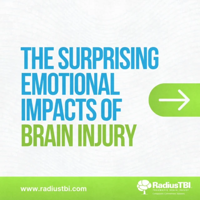 Life after a brain injury can come with some surprising emotional challenges. From mood swings and anxiety to issues with empathy, the psychological effects can be just as tough as the physical ones. But you're not alone!

The team at Radius TBI has been there, and we're here to support you every step of the way. Whether you're dealing with depression, PTSD, or feeling a sense of loss, know that help and understanding is available.

Our doors are always open - reach out anytime. Together, we'll find healthy ways to cope and make the road to recovery a little bit easier. You've got this, Radius TBI family! 💚

Source: https://www.headway.org.uk/about-brain-injury/individuals/effects-of-brain-injury/emotional-effects-of-brain-injury/#What-are-the-emotional-effects-of-brain-injury

#radiustbi #fortlauderdale #tampa #orlando #browardcounty #florida #tbi #traumaticbraininjury #personalinjury #slipandfall #carcrash #caraccident #mentalhealthsupport #tbisurvivor #tbiawareness #tbirecovery #rehabilitation #tbicenter #neurologist #physician #concussion #concussionrehab